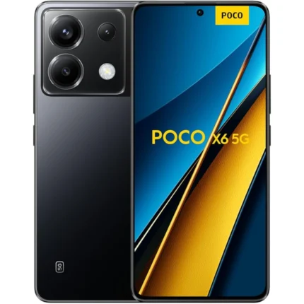 Poco X6 5G 8/256 Noir, Ecran de 6.67'', Smartphone Débloqué, Batterie mAh 5100, Mémoire ROM 256 GO,RAM 8 GO, Android 13, Processeur Snapdragon® 7s Gen 2• Gravure en 4nm• CPU huit-coeurs jusqu’à 2,2GHz Original